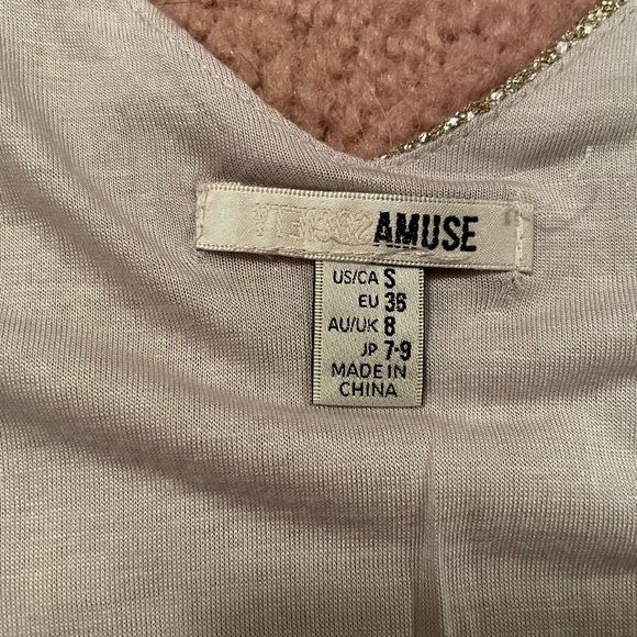 Host pick! 🎉 Amuse Society After Sunset Dress in Silver - Picture 10 of 15